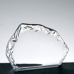7'' x 5'' optical crystal iceberg award - ICE02