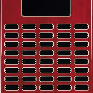 45 Plate Rosewood Piano Finish Perpetual Plaque