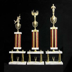 Three column trophy
