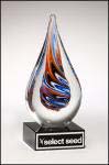 7.5'' glass art award