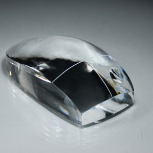 2.25'' x 4.25'' crystal mouse