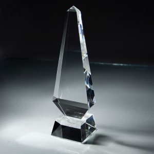 Crystal tower award
