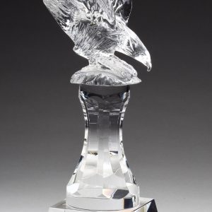10.5 inch crystal eagle award