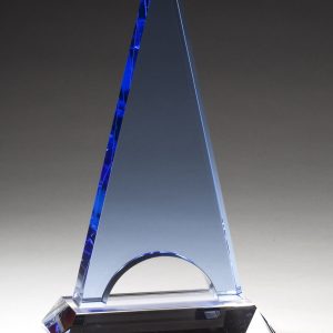 8.75'' blue Eiffel tower crystal