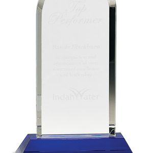 9.25'' crystal on blue base