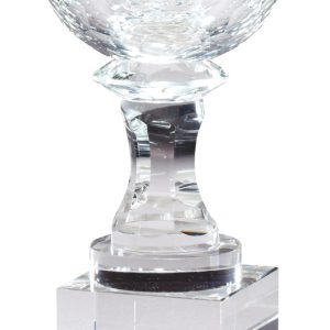 Crystal cup on base