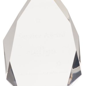 Gold diamond impress acrylic award