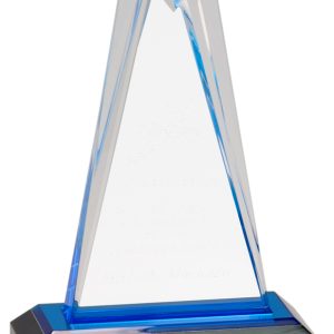 Blue star impress acrylic award