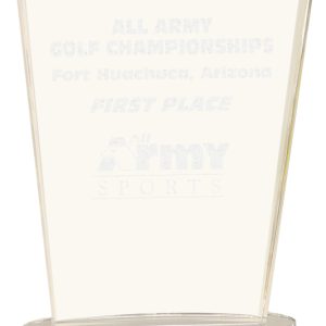 Silver arch impress acrylic award