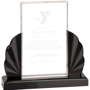 Midnight acrylic rectangle award
