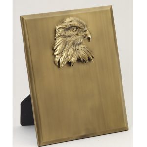 8'' x 10'' eagle resin stand-up plaque