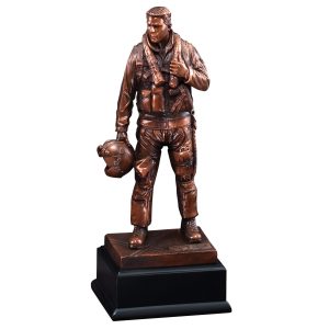 11.5 inch American air force hero sculpture
