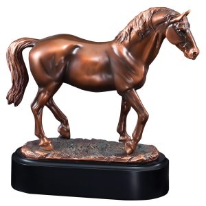 8.5 inch Lipizzaner horse sculpture
