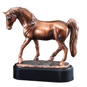 Tennessee walker horse sculpture