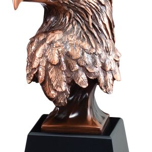 American eagle head sculpture