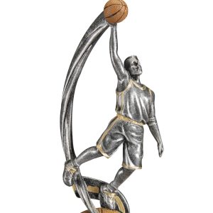 Male basketball motion extreme resin award