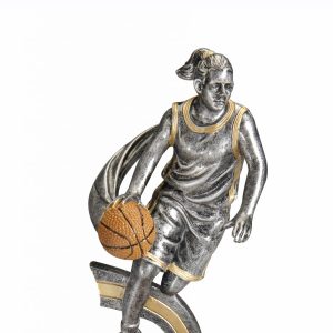 Female basketball motion extreme resin award
