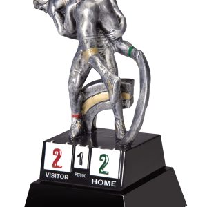 6.5 inch motion extreme wrestling resin award