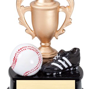 5 inch trophy cup resin award