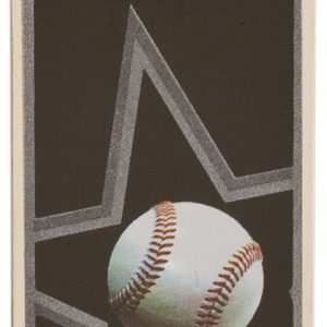 2 inch star baseball dog tag