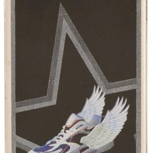 2 inch track star dog tag