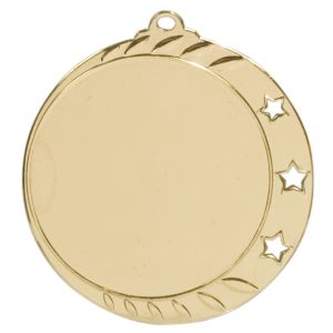 2 inch star medallion with custom print insert